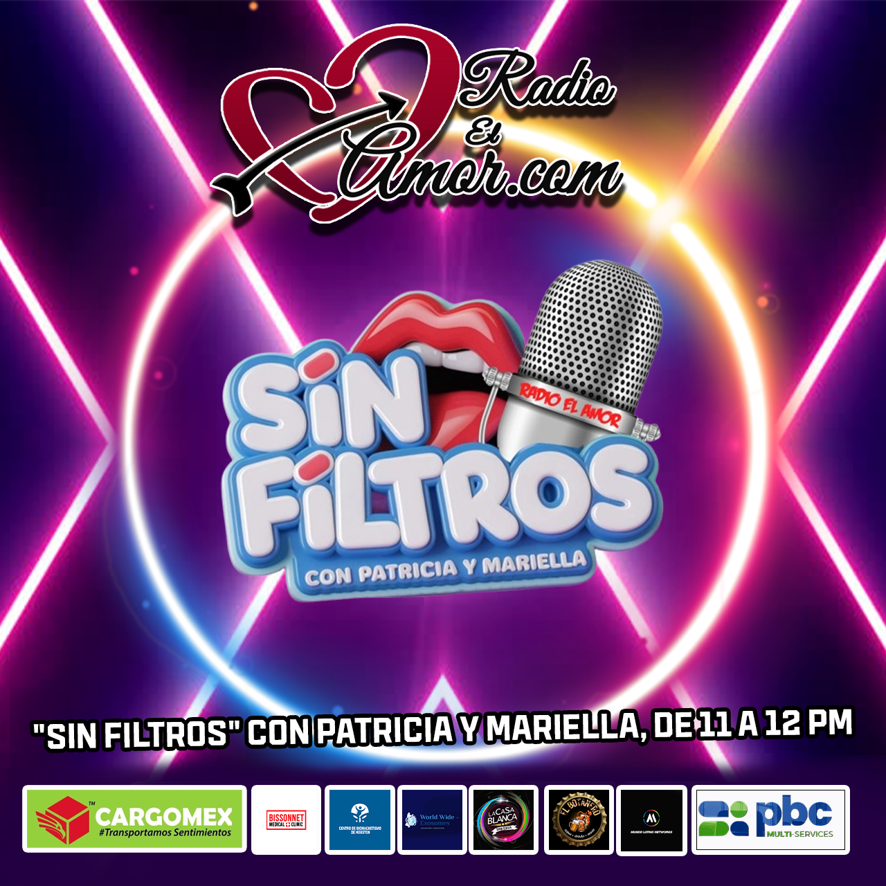 Sin Filtros con Patricia y Mariella de 11 a 12 pm